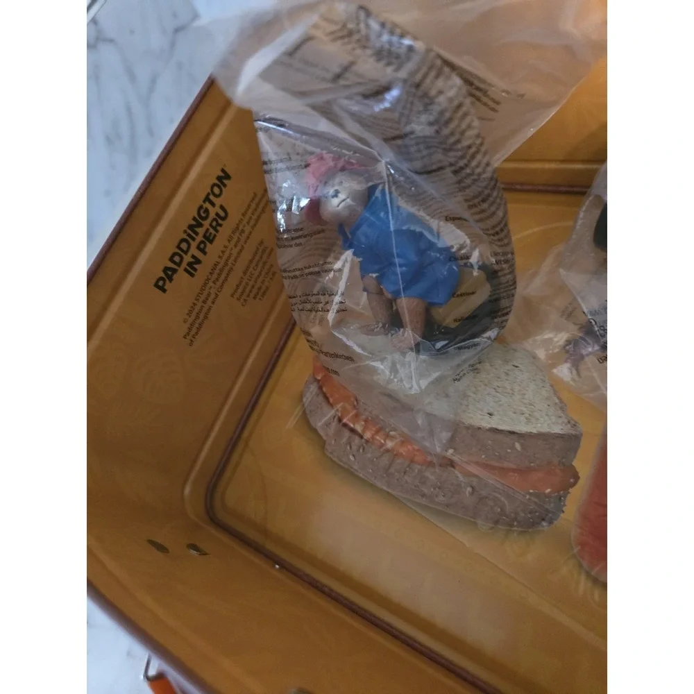AMC exclusive Paddington in Peru popcorn bucket styled as a suitcase With 2 Bear
